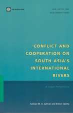 Conflict and Cooperation on South Asia ' S International Rivers: A Legal Perspective