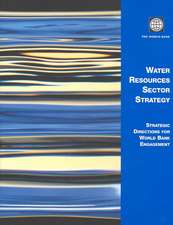 Water Resources Sector Strategy: Strategic Directions for World Bank Engagement