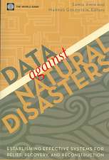 Data Against Disasters: Establishing Effective Systems for Relief, Recovery, and Reconstruction