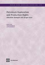 Petroleum Exploration and Production Rights