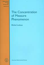 The Concentration of Measure Phenomenon