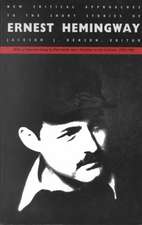 New Critical Approaches to the Short Stories of Er nest Hemingway