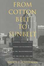 From Cotton Belt to Sunbelt – Federal Policy, Economic Development, and the Transformation of the South 1938–1980