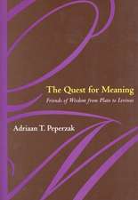 The Quest For Meaning – Friends of Wisdom from Plato to Levinas