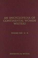 Encyclopedia of Continental Women Writers