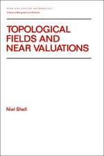 Topological Fields and Near Valuations