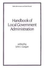 Handbook of Local Government Administration