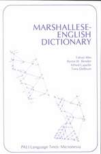 Abo: Marshallese-English Dict