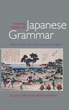 Making Sense of Japanese Grammar