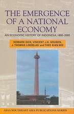 The Emergence of a National Economy: An Economic History of Indonesia, 1800-2000