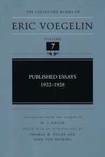 Published Essays, 1922-1928 (CW7)