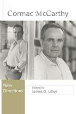 Cormac McCarthy: New Directions