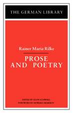 Prose and Poetry: Rainer Maria Rilke