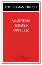 German Essays on Film