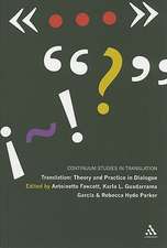 Translation: Theory and Practice in Dialogue