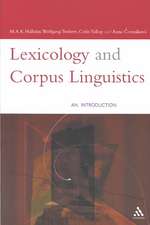 Lexicology and Corpus Linguistics