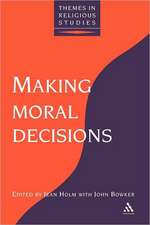 Making Moral Decisions