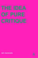 Idea of Pure Critique