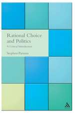 Rational Choice and Politics