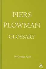 The Piers Plowman Glossary