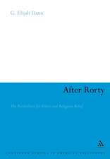 After Rorty: The Possibilities for Ethics and Religious Belief