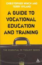 A Guide to Vocational Education and Training