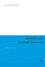 Aristotle and Rational Discovery: Speaking of Nature