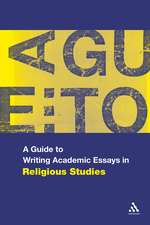 A Guide to Writing Academic Essays in Religious Studies