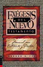 Exégesis del Nuevo Testamento