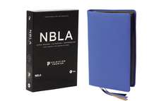 NBLA Biblia Ultrafina, Letra Grande, Colección Premier, Azul: Edición Limitada