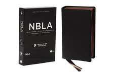 NBLA Biblia Ultrafina, Letra Grande, Colección Premier, Negro