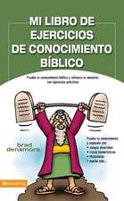 Mi libro de ejercicios de conocimiento bíblico