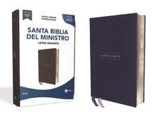 NVI, Santa Biblia del Ministro, Texto revisado 2022, Leathersoft, Azul marino, con Índice, Palabras de Jesús en Rojo