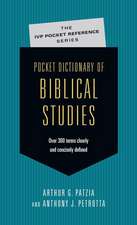 Pocket Dictionary of Biblical Studies