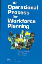 An Operational Process for Workforce Planning