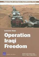 Supporting Air and Space Expeditionary Forces: Lessons from Operation Iraqi Freedom