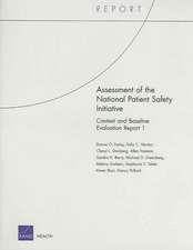 Assessment of the National Patient Safety Initiative