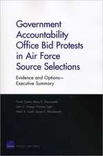 Government Accountability Office Bid Protests in Air Force Source Selections