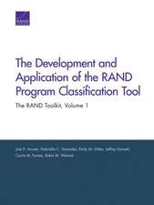 The Development and Application of the Rand Program Classification Tool: The Rand Toolkit