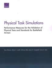Robson, S: Physical Task Simulations
