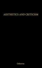 Aesthetics and Criticism.: With an Account of Fugue Before and After Bach