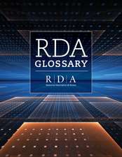 RDA Glossary