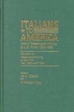 Italians to America, May 1898 - April 1899