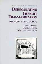 Deregulating Freight Transportation: Delivering the Goods