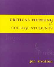 Critical Thinking for College Students