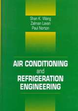 Air Conditioning and Refrigeration Engineering