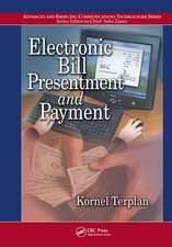 Electronic Bill Presentment and Payment