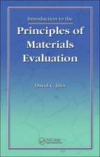 Introduction to the Principles of Materials Evaluation