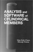 Analysis and Software of Cylindrical Members