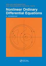 Nonlinear Ordinary Differential Equations